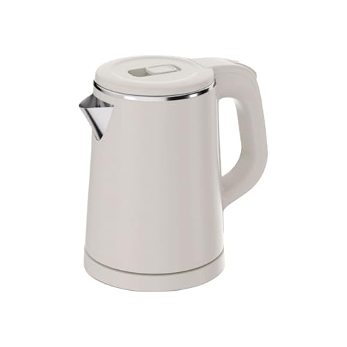 Tetera eléctrica de acero inoxidable con tapa de apertura y diámetro grande miniatura 1