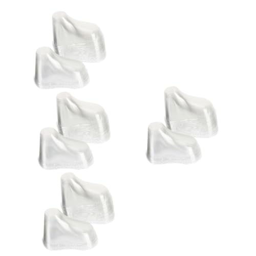 FRCOLOR 4sets 20pcs Clear Feet Model Display Support for Shoes and Socks Durable Sock Display Stands for Store and Home Use Preserve Shoe Shape and Showcase Items 20pcs*4