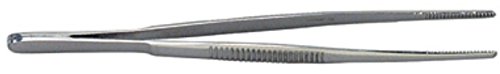 Grafco - Pinzas para pulgar, dientes de 1 x 2, acero inoxidable, herramientas médicas y kit de sutura quirúrgica de 5 pulgadas de largo, 2750