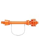 TrendyTrove PTO Shaft,6 Spline Both Ends PTO Driveline Shaft,1-3/8