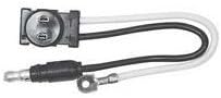 Truck-Lite 94862 4.5" LED M/C plug w/#6 ring terminal & .180 molded bullet
