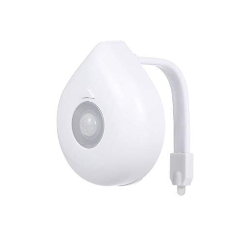 Lavadero Sensible a la Luz de la batería Que Funciona con 8 Colores de la lámpara de Movimiento Activado WC LED Nightlight para Dormitorio BañO Cocina