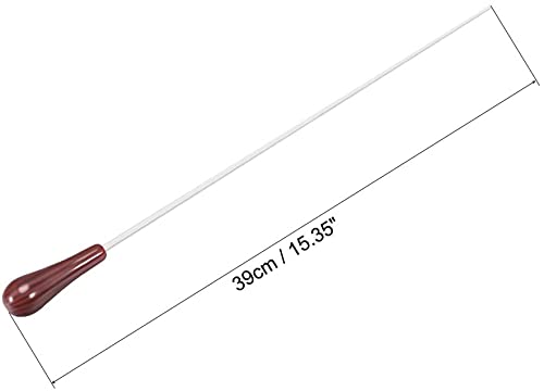 XYWHPGV Music Conductor Staff Orchestra Staff 39 cm / 15.35 Inches Length Red Resin Handle Musical Directing Stick 2pcs (ab1ee 90121 c1de5 26969 65eeb 1c860