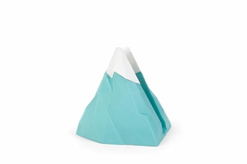 Image of Yellow Lab | Vertical Laptop Stand | Mountain Dock | Compatible with All laptops | Space-Saving Design | Compatible with MacBook, Samsung, Dell | White and Blue | (Teal Blue | Aqua | White Snow)