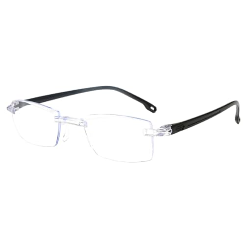 JohSahn VisionPro - Premium Glasses Adjustable Auto Focus Blue Light Blocking Glasses for Office & Reading (Silver)