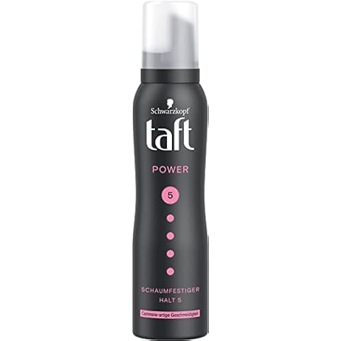 Taft Schaumfestiger Power Cashmere-artige Geschmeidigkeit, Haltegrad 5 (150 ml), Haarschaum mit Taft Power-Formel, Haarstyling mit Geschmeidigkeit und Volumen Cover