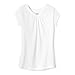 French Toast Toddler Girls' Short Sleeve V-Neck T-Shirt, White, 2T