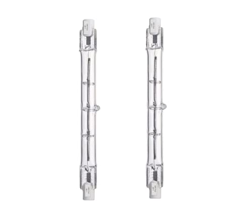 Ship VIVID 500-Watt T3 Halogen Bulbs - J Type Double Ended Halogen Bulbs Filament Flood Lights Quartz Tube Lamps 220V (Pack Of (2)-image-32