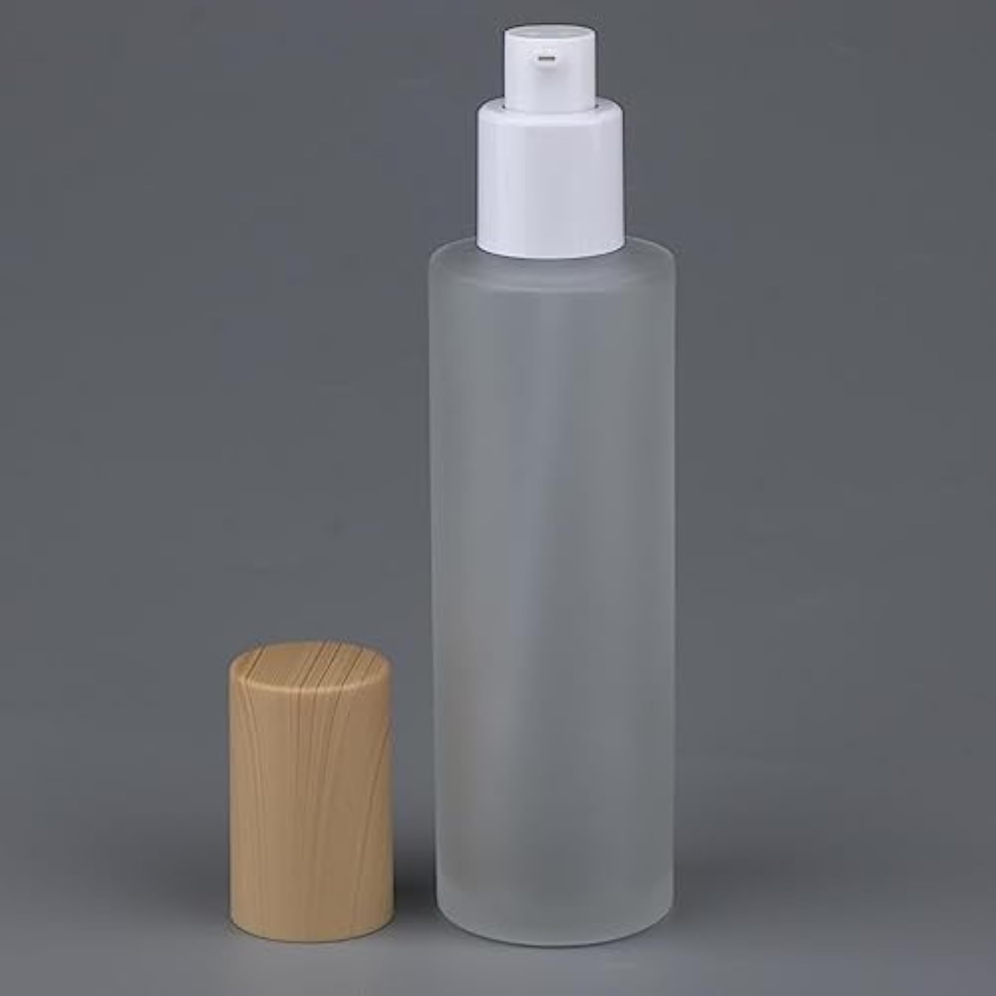 Travel Empty Glass Lotion Dispenser Bottle Pump