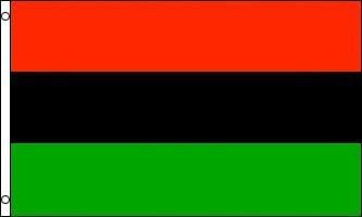 3'x5' AFRICAN AMERICAN FLAG, african-american banner, afro-american, afro american, africa negro black heritage