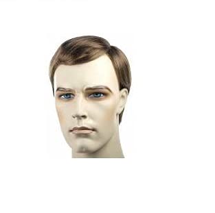 Men'S Side Part Lt Grey Brown Wig