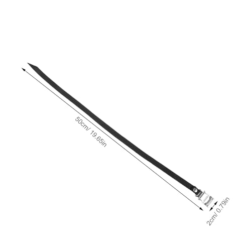 Kisangel 12 Correas para Pedales de Bicicleta Estática y de Nailon Resistente Correas Ajustables con Hebilla de Hierro, Accesorio y Duradero para Ciclismo