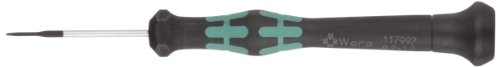 Image of Wera 05117992002 Kraftform Micro 2035 Slotted Electronics Precision Screwdriver, 1.2mm Head, 40mm Blade Length