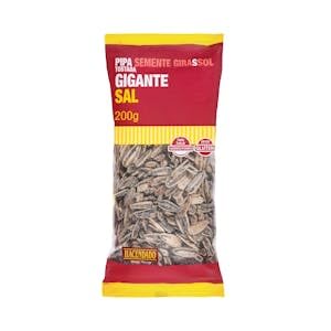 "Pipas girasol tostadas Hacendado gigante con sal Paquete 200 g Pack 2"