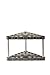 Rubbermaid Plastic Garage Corner Tool Tower Rack, Easy to Assemble, Organizes up to 30 Long-Handled Tools/Rakes/ Brooms/Shovles for Home/House/Outdoor/Sheds