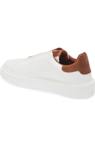 Image of Bruno Magli Men's Lisbon Sneakers, Leather Shoes, Lace-Up Casual Shoes
