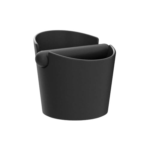 Cecotec Baristeo Throw&Away Mini Conteneur à café 0,55 l Compact, dimensions : 12,2 x 10 x 12,7 cm, design ergonomique, matériau ABS, barre de frappe métallique avec caoutchouc, base antidérapante