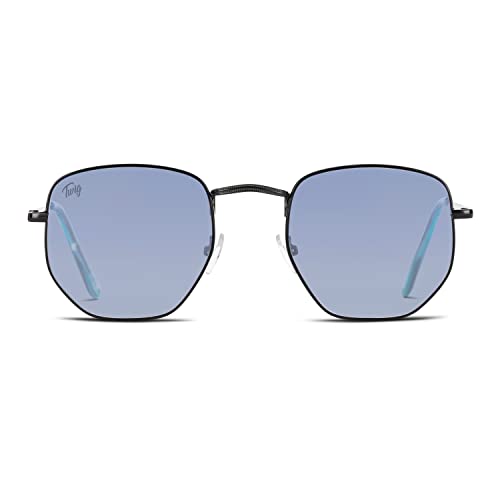 TWIG Gafas de sol ROQUE hombre/mujer UV400 patillas flexibles (BABY BLUE)
