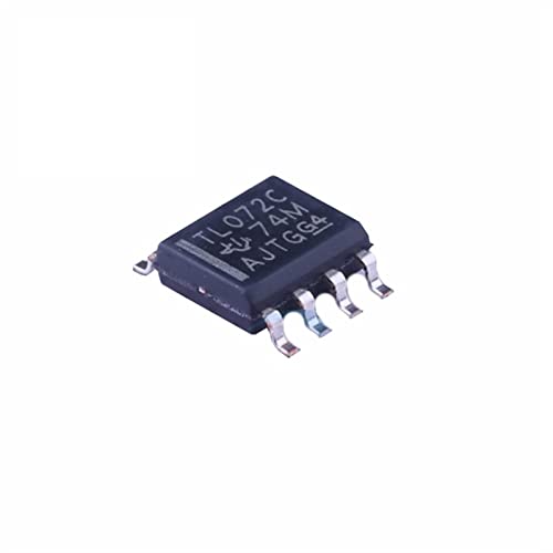 TL072CDR amplificateur opérationnel SOIC-8 en lot de 10 pièces pour circuits imprimés