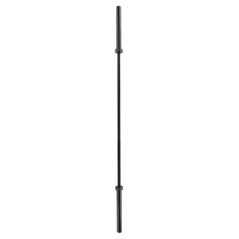 Barra Olímpica Profesional 220 cm – 50 mm – 8 Rodamientos por Lado – Carga Máxima 454 kg – 20 kg – Powerlifting, Cross Training y Halterofilia – Color Negro – Fitness Tech