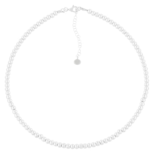 Silpada 'Falling Water' Sterling Silver Hematite Bead Necklace, 16" + 2" (4mm)3