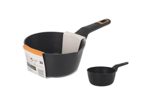 MasterChef Padella in Alluminio Forgiato - con Rivestimento Ceramico | Antiaderente, Durevole, Resistente - Con 2,5 mm di Spessore | Adatta per Gas, Elettrico, Vetroceramica e Induzione (Padella per