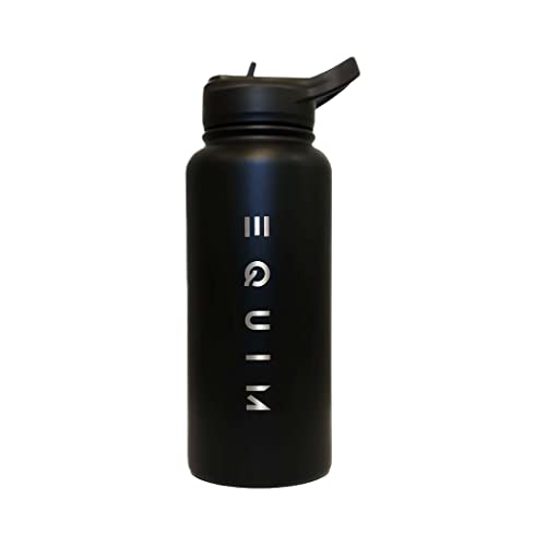 Equim - Vacuum Insulated Water Bottle - BPA FREE - No Flavor Transfer - Stainless Steel (Black) Equim - Vacuum Insulated Water Bottle - BPA FREE - No Flavor Transfer - Stainless Steel (Black)