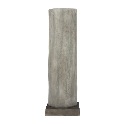 Deco 79 080326 The Novogratz Magnesium Oxide Decorative Garden Sculpture Indoor Outdoor Easter Island Head Garden Statue thumb #2