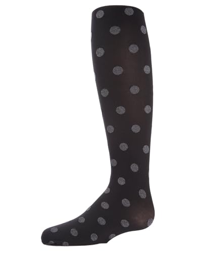 MeMoi Polka Spot Girls Opaque Tights