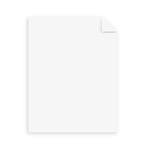 Neenah Specialty Cardstock, 8.5 X 11 Inches, Bright White, 75 Count (9090) (90905) image 4