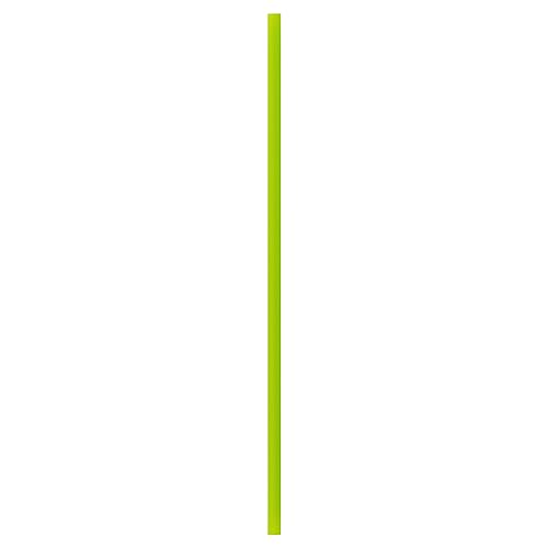 Pitillos desechables verdes 21 cm, pack de 100 miniatura 2