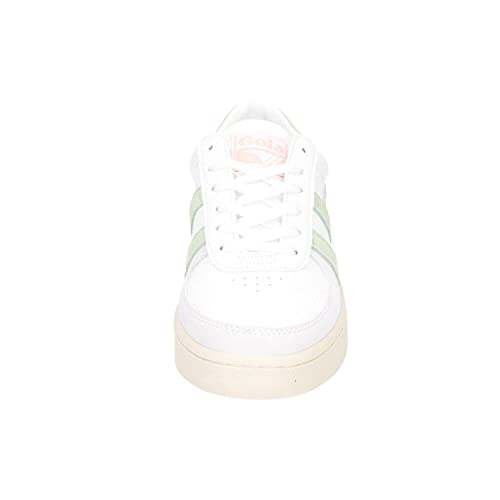 Image of Gola Women's Grandslam Trident White /Patina Green /Pearl Pink 5 Medium