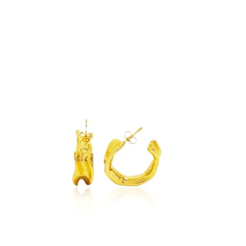 ALEX 14K ���f�B�[�X�n���h�c�C�X�g�T�[�L�����[�S�[���h�C�������O�́A��_�ȃt�@�b�V�����A�N�Z�T���[����D���ȏ����ɍœK�ł��B�����̌y�ʂŃR���p�N�g�ȃC�������O�͒�h�����ł��B, 1.4 x0.3 x1.4inches, �C�G���[�S�[���h �C�G���[