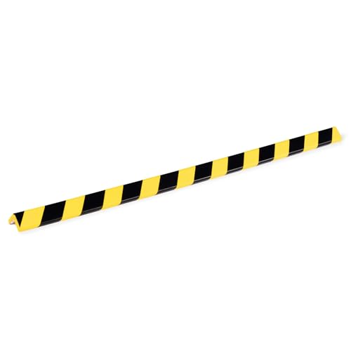 Durable Eckschutzprofil C35, selbstklebend, 1 m, Packung à 5 Stück, gelb/schwarz, 1102130