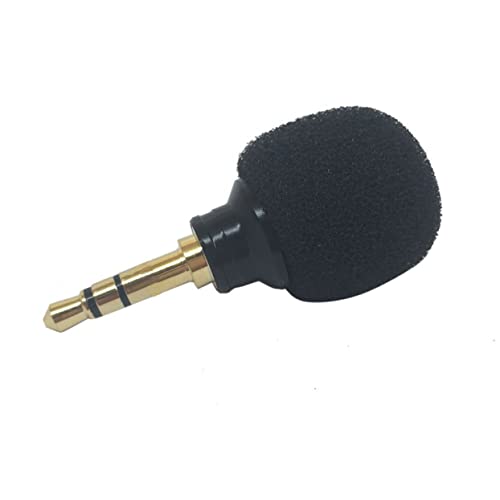 FRCOLOR Mini Micrófono Estéreo Portátil para Grabación de Voz