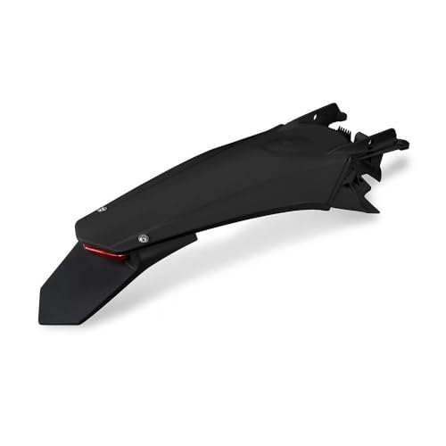 UFO PLAST ailes arrière noires finition premium pour moto EC-F 250