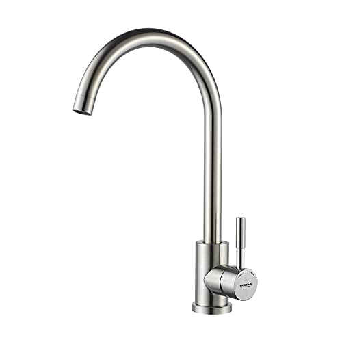Mitigeur de cuisine inox XANAYXWJ à cartouche céramique anti-fuite durable