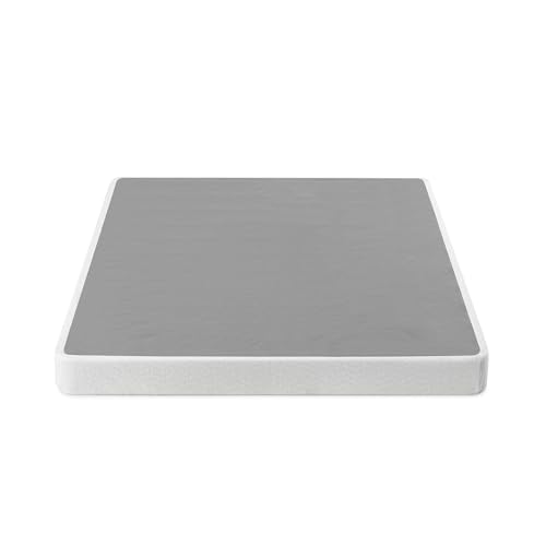 ZINUS 5 Inch Queen Metal Smart Box Spring with Quick Assembly, Mattress Foundation, Strong Metal Frame, Easy Assembly