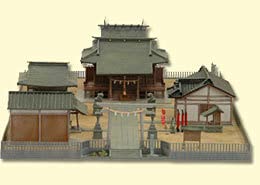 Amazon.co.jp: 1/150 ジオコレ 『 建物コレクション【 神社