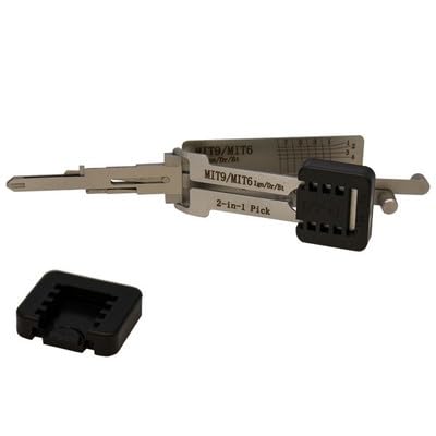KEYLESSPROS Finger Saver Thumb Brace Support Only for Original LiShi Pick Tools (Black) - The LiShi Tool is NOT Included