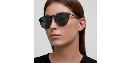 Image of Meller by Lenskart | Kubu | Green Full Rim Sunglasses | Medium Round Frame | Polarised and UV Protection | Contemporary Styles for Men & Women | Designed in Barcelona