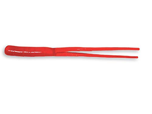 Z-MAN Split-Tail Trailer, 4", Red