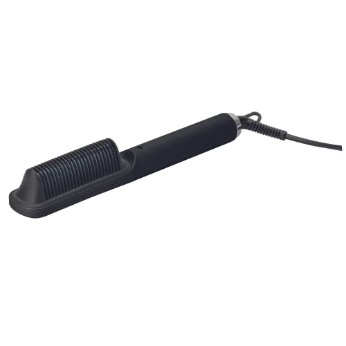 Cepillo térmico antidaño para cabello encrespado con regulador de temperatura