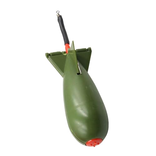 shamjina Alimentador de pesca de carpa, gaiola de iscas flutuantes, equipamento de pesca, alimentado