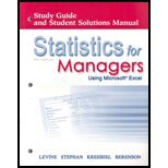 Statistics for Managers Using Microsoft Excel - Study Guide & Student ...