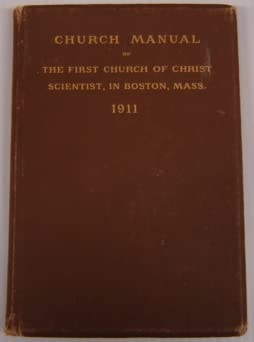 Church Manual of the First Church of Christ Sci... B00J1RCXK8 Book Cover