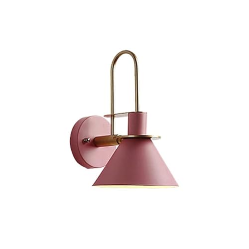 Lámpara de Pared de Estilo Industrial, Aplique de Pared de Color nórdico E27, Soporte de lámpara de Hierro para decoración del hogar, Luces de Pasillo, lámpara de Pasillo, luz de Lectura de cabecera,
