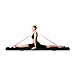 DRUNA Barra Viga de Equilibrio Plegable con Base Antideslizante Imagen de DRUNA Barra Viga de Equilibrio Plegable con Base Antideslizante