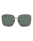 Gucci GG0352S Sunglasses 001 Gold / Grey Lens 99 mm