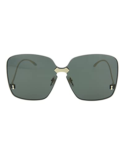 Gucci GG0352S Sunglasses 001 Gold / Grey Lens 99 mm